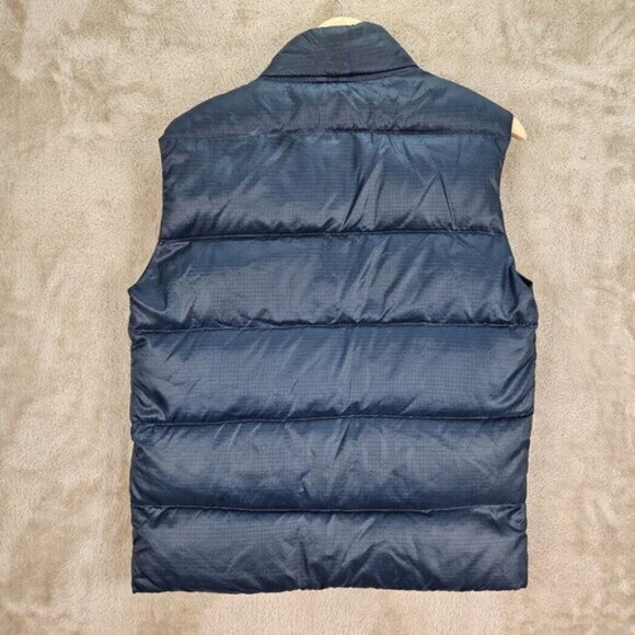 Vintage Eddie Bauer Down Vest Puffer Snap Button Men's (Measurement Photos) - Picture 8 of 10
